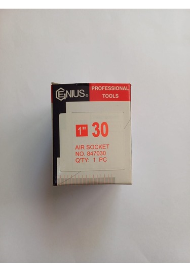 Genius Darbeli Lokma 1" -30mm Boy 60mm, 1 Adet