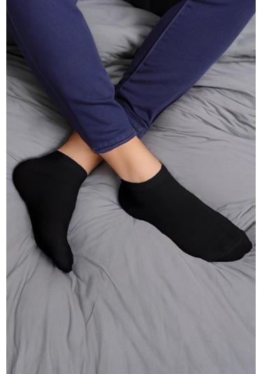 Bilek Boy Pamuklu Patik Çorap Unisex 6 Çift 001