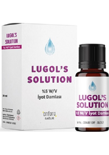 More Than Lugol'S Solution %5 Iyot Damla 20 Ml