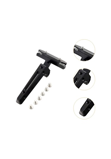 Suntek Koltuk Direği Uzatma Braketi İçecek Bisikleti İçin Siyah