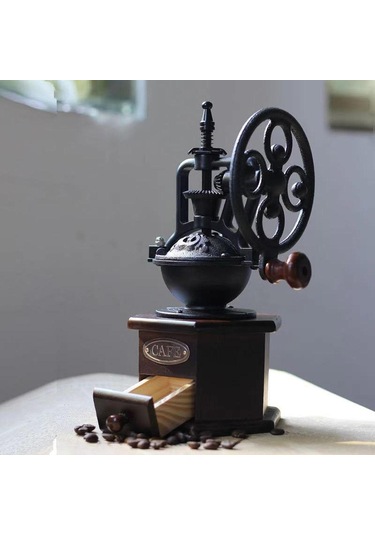 Suntek El Krank Kahve Öğütücü Kafe Kamp Piknik Için Çok