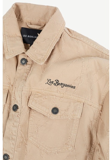 Les Benjamins Les Benjamıns Jacket 004 L Neutral Nude Bej