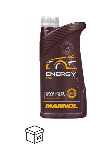 Mannol MN7511-1 Energy Sae 5W-30 API SL /CH-4 Acea A3/B3 Motor Yağı 2 x 1 L
