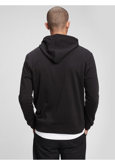 Hırsch Unisex Kapşonlu Sweatshirt SIYAH