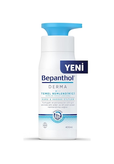Bepanthol Derma Temel Nemlendirici Günlük Vücut Losyonu 400 ML