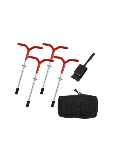 Dolıty 4 Adet Buz Çapa Matkap Adaptörü Pratik Zemin Soketsiz