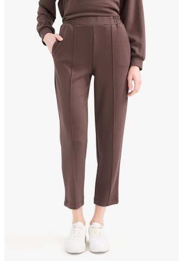 DeFacto 	Regular Fit Esnek Belli Cepli Basic Düz Pantolon E1954AX25SPBN540