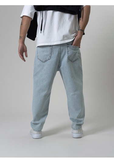 Cocopelli Boyfriend Buz Mavisi Erkek Kot Pantolon Coc2526 Mavi