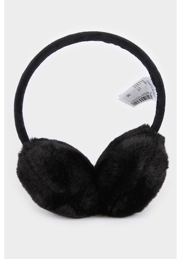 Defacto Kadın Pelüş Kulaklık A9269ax25wnbk27 Siyah