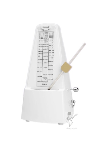 Cherub M-20Wh Musedo Mekanik Metronom Beyaz