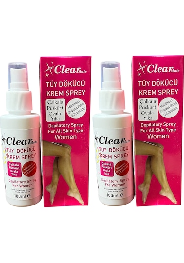 Tüy Dökücü Bayanlar İçin Krem Women 100 Ml, 2adet