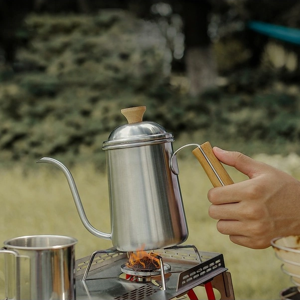 Fortunelane Paslanmaz Çelik 650ml Kahve Demleme Sürahisi - Gümüş, Ev & Ofis Gümüş