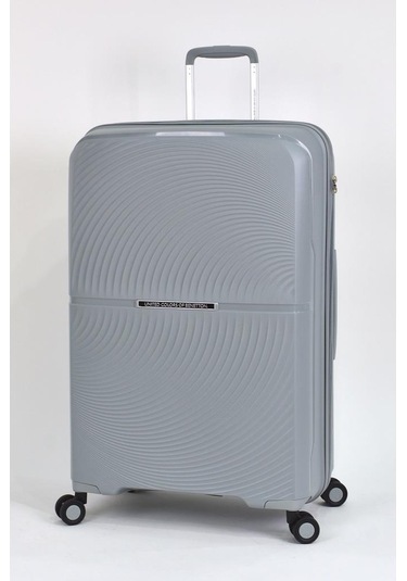 Benetton Büyük Boy %100 Polipropilen Valiz Gri Bnt2000 Gri