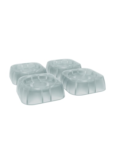 Çamaşır Makinesi Titreşim Önleyici Takoz Ayak Şeffaf 4 Adet