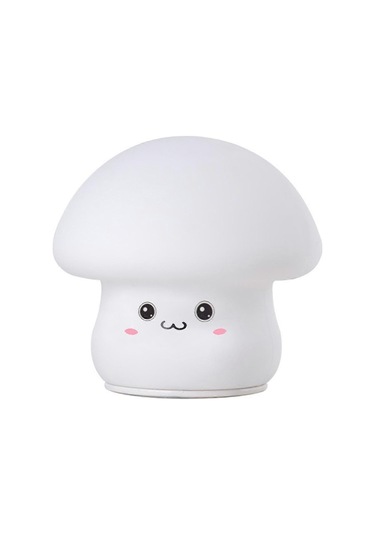 Dokunmatik Okul Öncesi Gece Lambası Çocuklar İçin Mantar Gece Lambası Şarj Edilebilir Sevimli Lambalar İç Mekan Dekorasyonu Harika Hediye Çok Renkli