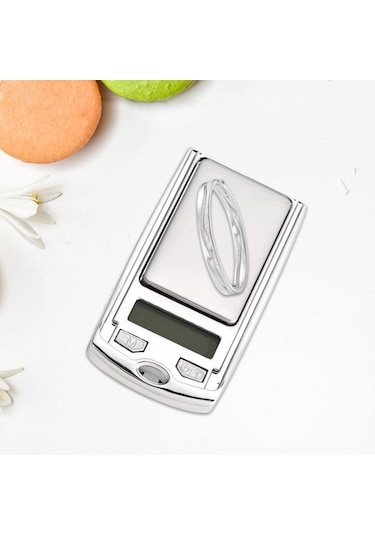 Homyl Kahve Mutfak Pişirme Için Terazisi Kompakt Mini Cep 100 Gram