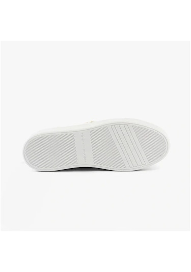 Tommy Hilfiger Platform Court Sneaker Metallıcs Krem