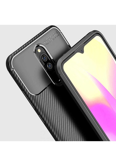 Xiaomi Redmi 8 Kılıf Zore Negro Silikon Kapak Siyah