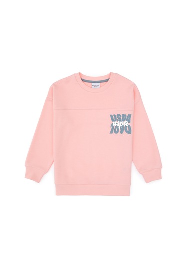 U.s. Polo Assn. Kız Çocuk Açık Pembe Pijama Takım 50318934-vr078 Acık Pembe