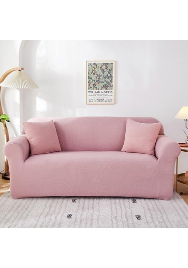Pembe Polar Polar Streç Kanepe  Funda Kanepe Sandalye Kanepe Kılıfı  1 Seat 90-140cm