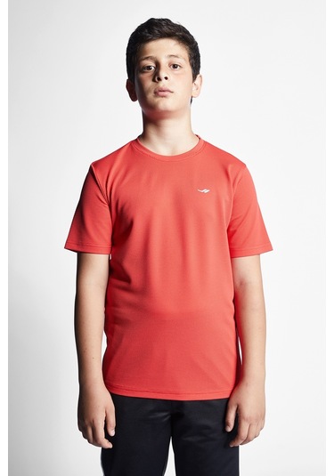 Lescon Kırmızı Çocuk Kısa Kollu T-Shirt 23S-3298-23N Kırmızı