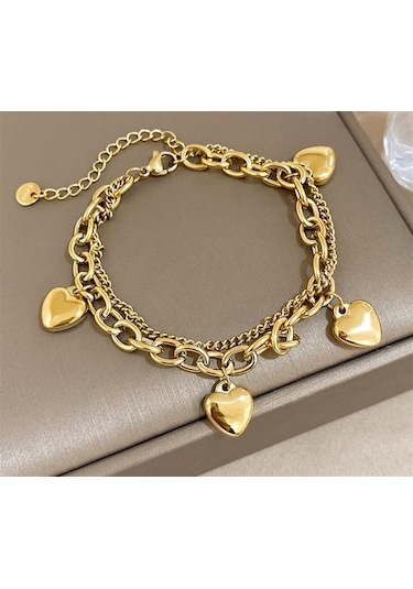 Sones Çelik Bileklik Sns400800 Gold