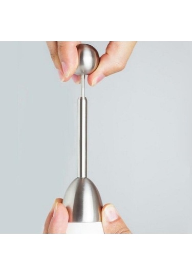 Fastbuy Mutfak Aletleri Paslanmaz Çelik Yumurta Makası Açacağı, 4.5x14.5cm Boyut, Ev İçin Uygun Yumuşak Tasarım Diğer Modelle Diğer