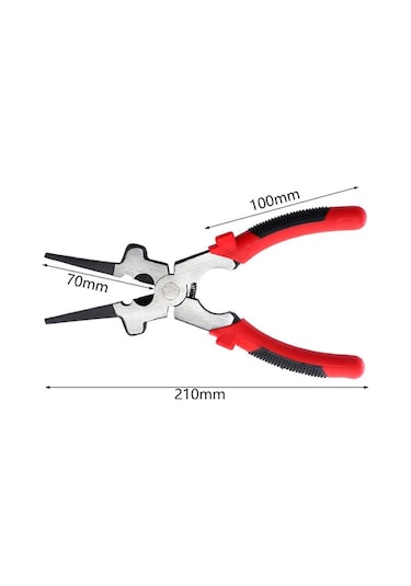 Sones 8 İnç Çok Fonksiyonlu Kaynak Pensesi Gaz Korumalı Kaynak Pensesi Kaynak İşçiliğinden Tasarruf Sağlayan Özel Segman Pensesi