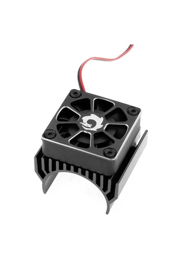 Dianziye Traxxas Trx-4/trx-6 G63 1/10 Arazi Aracı İçin Bjm347 Motor Soğutucu Fanı - Siyah 4.8-11.1v