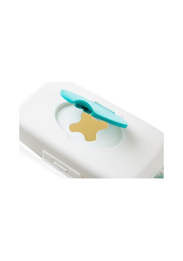 Islak Mendil Kutusu Turkuaz / Beyaz 8005