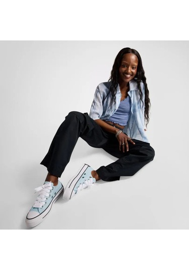 Chuck Taylor All Star Lift Kadın Mavi Platform Sneaker Mavi