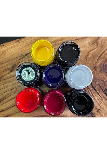 Pigment 8'li Epoksi Sıvı Pigment Boya Seti 8 40gr Epoxy Boya