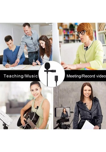 Maiyame Mini Taşınabilir Gürültü Önleyici Tüm Yönlü Mikrofon - Type-c Bağlantılı