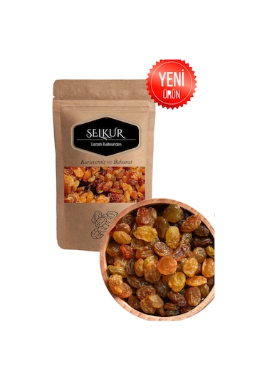 Selkur Kuru İzmir Üzümü Çekirdeksiz 1 KG