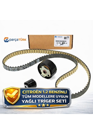Citroen 1.2 Prutech Yağlı Kayış Triger Seti