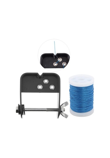 Suntek Okçuluk Yay Dize Yapımı İplik Sunucu Araçları Siyah Mavi Siyah - Mavi