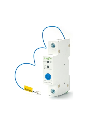 E22553-16a Wıfı Akıllı Devre Kesici 1p Dın Ray Anahtarı Ewelink 16a