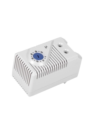 Vkemall Mekanik Termostat Kts011 - 0-60 C Ayar Aralığı, Plasti K Kasa, Ray Montaj, 250vac 10a, Ev Ve Ticari Kullanim İçin Isıtıcı/fan Kontrolü