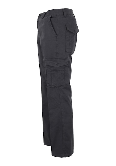 Modarar Erkek Keten Kargo Pantolon Füme Renk Rar01443 Modarar Erkek Keten Kargo Pantolon Füme Renk Rar01443