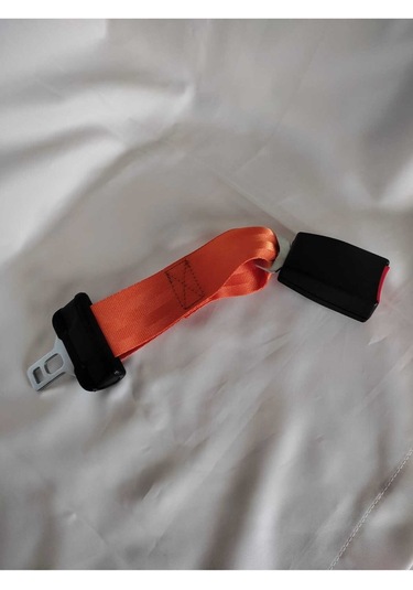 Emniyet Kemer Uzatıcı Turuncu Renk Kayış Çocuk Koltuğu Hamile Ve Şişmanlara Uygundur 1 Adet
