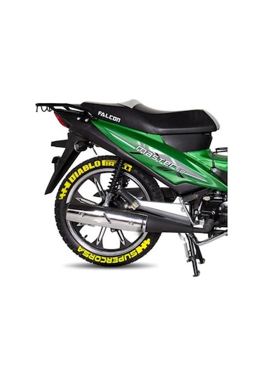 Diablo Supercorsa Lastik Yazısı Scooter Sticker 8 Adet