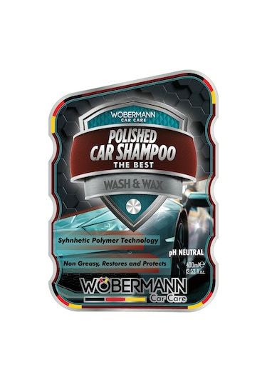 Wöbermann Wash And Wax Ph Nötr Cilalı Oto Yıkama Şampuanı 400 ML