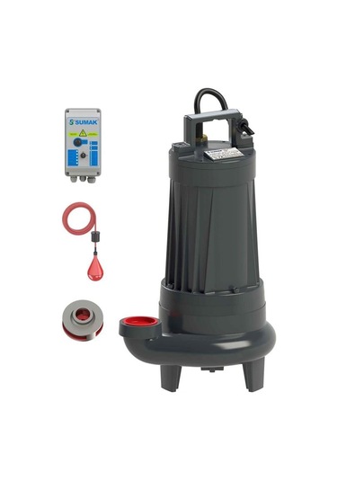 Sumak Sdt 20/3 Foseptik Dalgıç Pompa Trifaze 380v 2.2 Hp