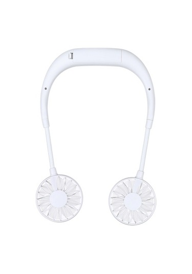 Yue Store Çok Fonksiyonlu Taşınabilir Ayarlanabilir Giyilebilir Spor Fan Beyaz 5704 Beyaz