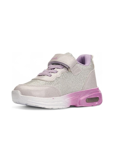 Prokids 5024 Ortopedik Kız Bebek Spor Ayakkabı GÜMÜŞ