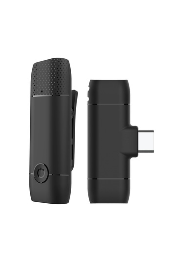 Yunboo 2.4ghz Kablosuz Mikrofon Seti - Type-c Uyumlu, 20m Menzilli, 10 Saat Pil Ömrü