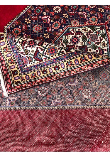 El Dokuma Ipek Yün Iran Tebriz Halı 310X214Cm 009