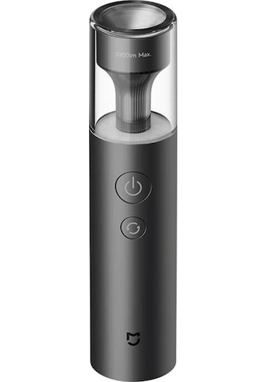 Didadodo Mijia Çok İşlevli Taşınabilir El Feneri Mjsdt002qw, Küçük Ve Güçlü Siyah