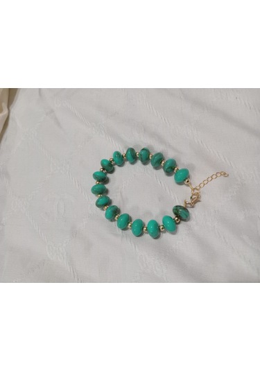 Turkuaz Rengi Şık Bileklik Turkuaz