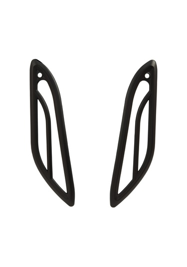 Vespa Primavera-sprint Dekoratif Arka Sinyal Kaplama Mat Siyah / Sıp